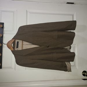 Zara Basic Brown Blazer Jacket Size Small